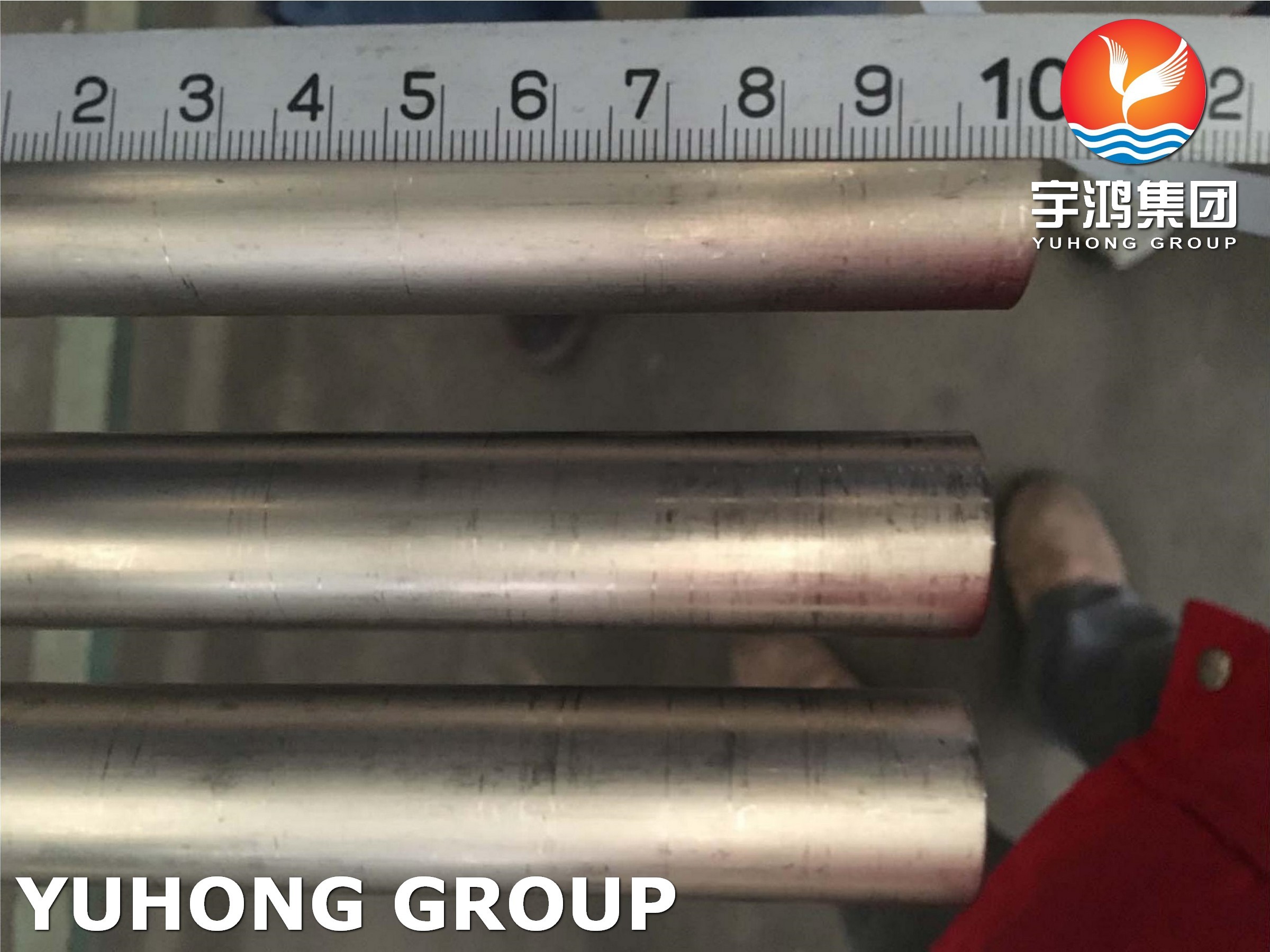 ASME SB338 Grade 7 / UNS R52400 Titanium Tube Seamless Heat Exchanger Tube