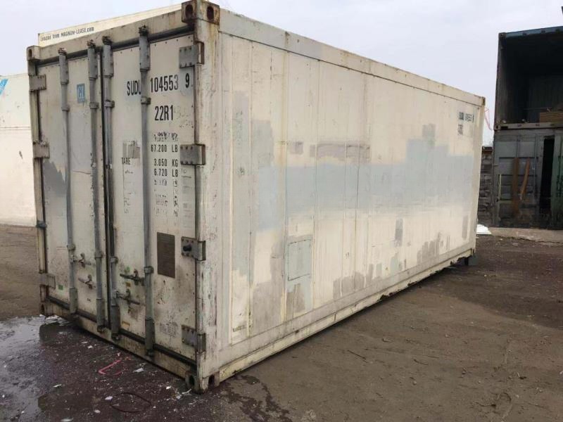 20ft Second Hand Refrigerated Freezer Minus 18 Degree Reefer Container in Dubai Door Opening 2290 x 2246 MM Age 2004-2008