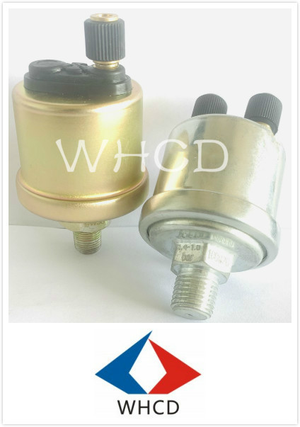 Diesel Engine One Pole VDO Oil Sending Unit For Construction Machinery
