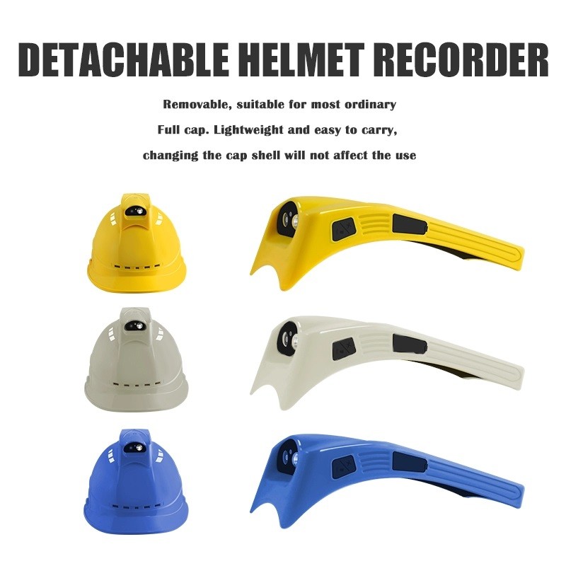 4G Live video safety helmet hard hat GPS WIFI Video playback intercom features