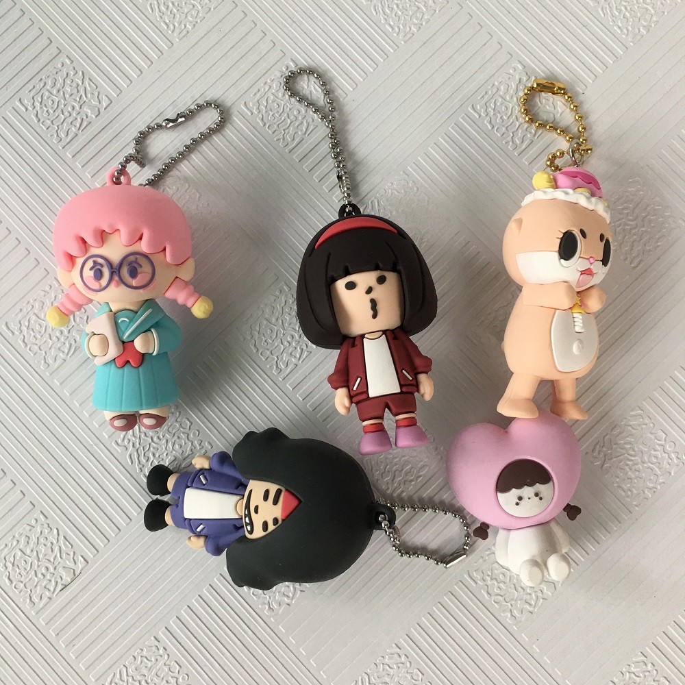 Customized Logo soft PVC Keychains/penden,rubber keychain/pendent