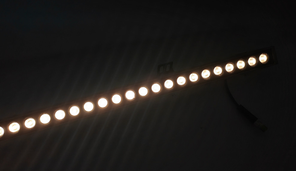 36w LED Linear Lighting Strips For Outdoor Building Facades With Aluminum Fixation Material