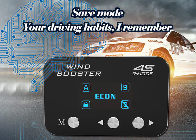Aluminum Frame Car Throttle Controller Race Mode Electronic Throttle Accelerator