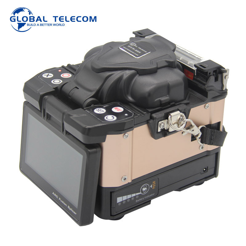 HYX-22S Fiber Optic Splicing Machine Touch Screen 6 Mortor