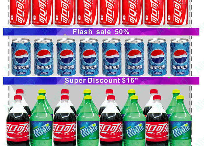 900mm Digital Commercial LED Display Screen 5VDC / 24VDC Collision Resistant