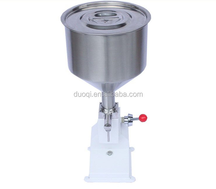 DUOQI A-03 Manual Type Paste and Liquid Filling Machine for Honey Toothpaste Juice Gel Shampoo Hand Washing