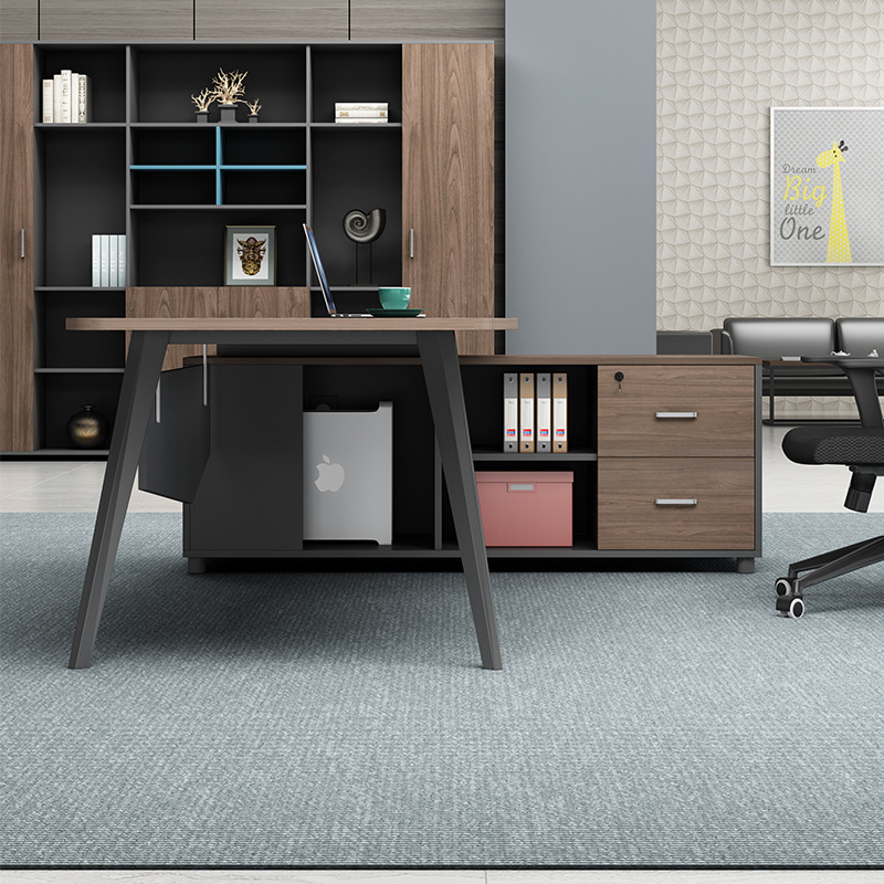Wooden Computer Office Desk L1600/1800*D1600*H750mm Must-Have for Home Workstation