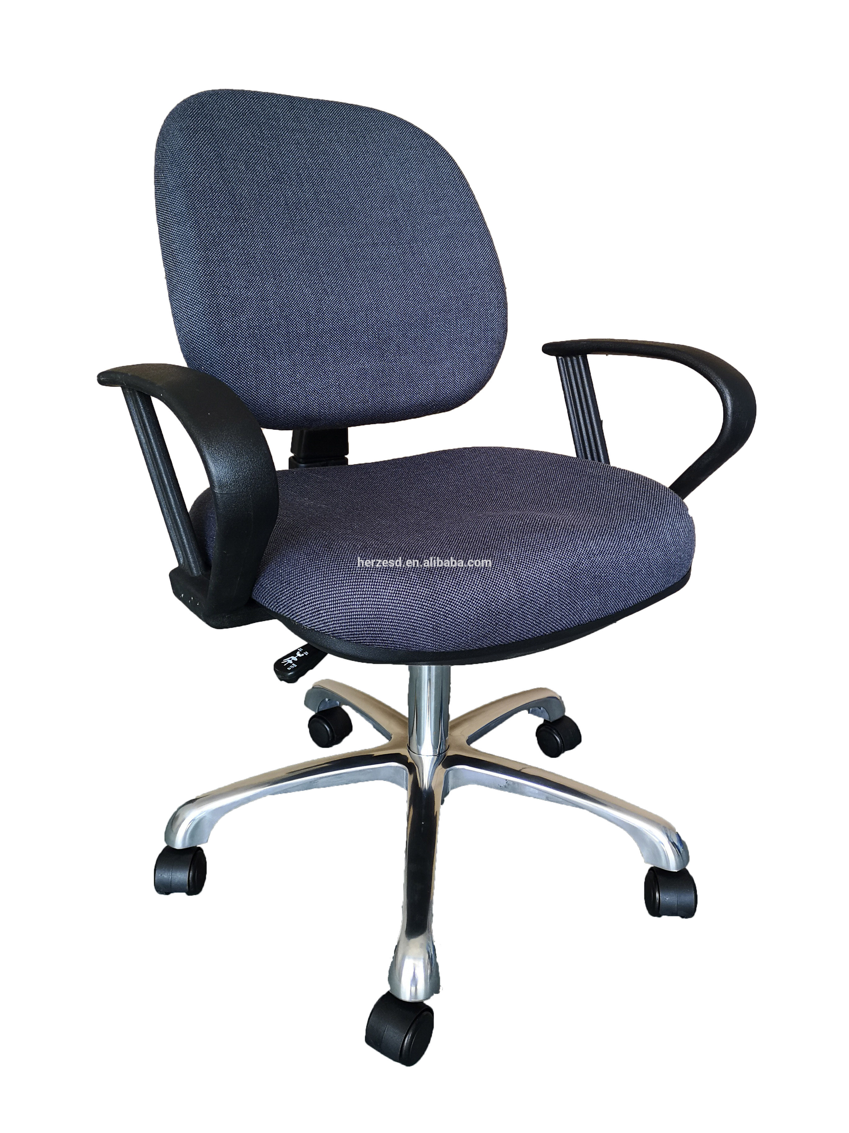 SGS Laboratory Furniture Rotatable ESD Lab Chairs With Armrest