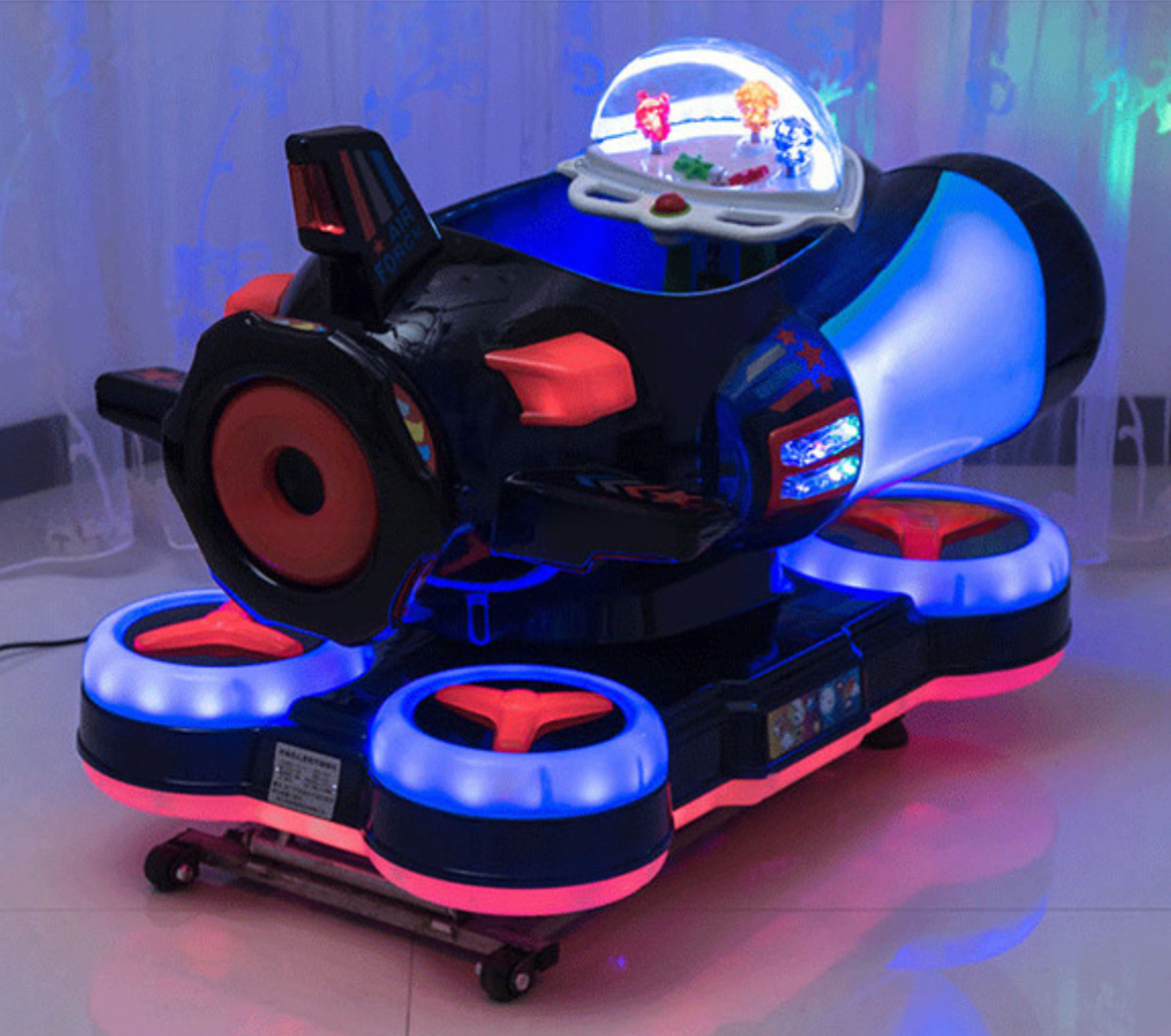 Factory direct sales Spaceship kids kiddie rides for coin operated amusement game park