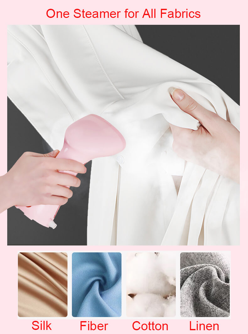 220ml Water Tank Capacity Mini Portable Handheld Garment Steamer for Home and Travel
