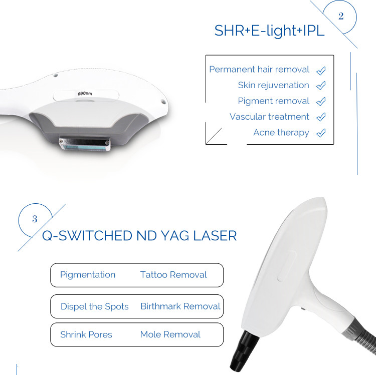 Astiland 3000W 3 In 1 Ipl Hair Removal Machine