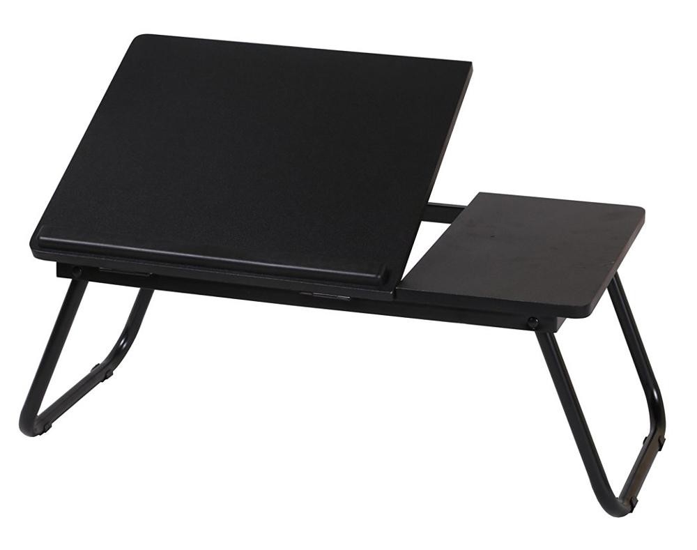 Portable Wood Laptop Bed Tray Desk Adjustable Laptop Table For Bed