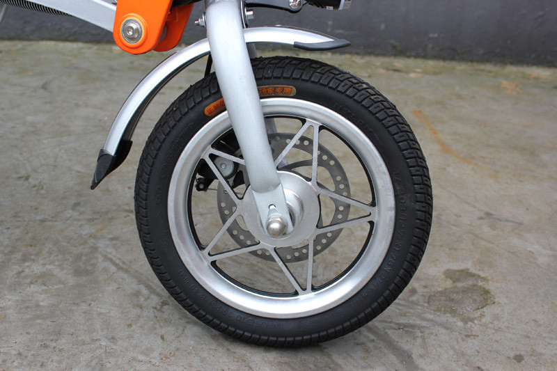 Mini 12" Folding Electric Commuter Bike With 36V 8Ah Li Ion Battery