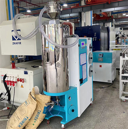80H Plastic Material Hopper Loader , SGS Commercial Desiccant Dehumidifier