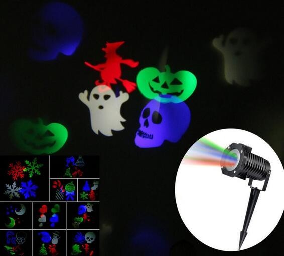 Waterproof Christmas R&G Laser LED Outdoor Projector Landscape Light for Garden Home Party Decoration