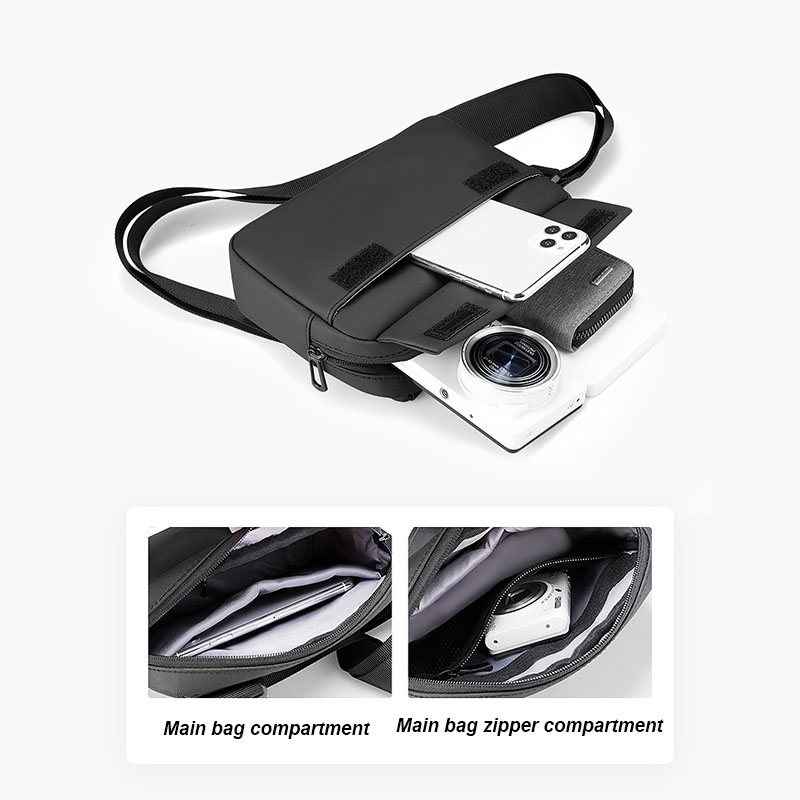 Wholesale Oxford Cloth Crossbody Chest Bags Personalized Fashion for Men's