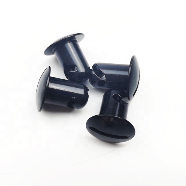 Purpose Replace/Repair Aluminium Black Quarter Turn Dzus Stud 7/16"x.500" for Universal Car Fitment