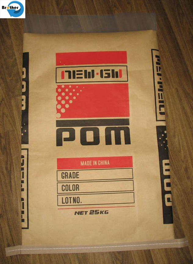 Kraft Paper Laminated PP Woven Bag, Kraft Paper Sack Bags with PP Woven Laminated for Packing Flour, Powder Chemical