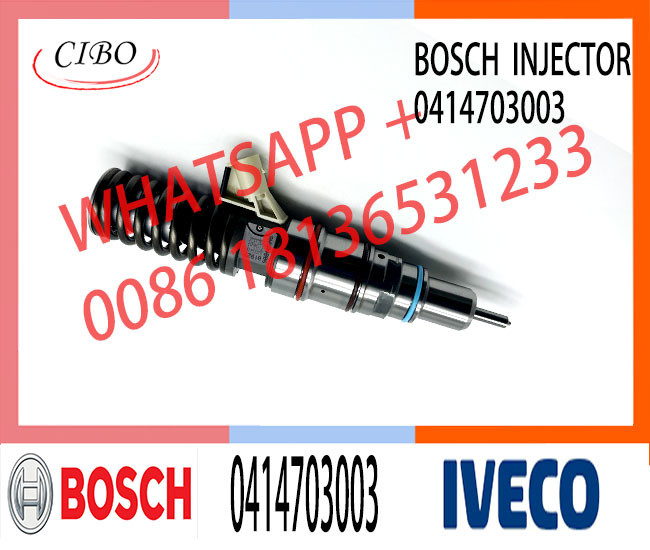 remanufactured Detroit Diesel Series 60 14.0L Rebuilt Unit Fuel Injector 0414703003 for BOSCH inyector