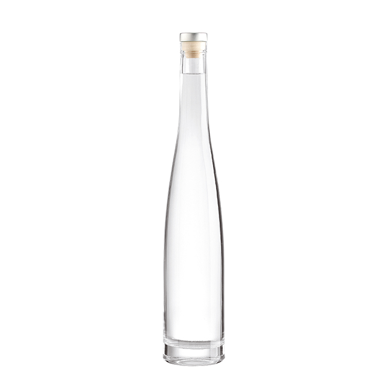 Customized 380ml 500ml 750ml Clear Glass Bottle for Liquor Vodka Empty and Affordable