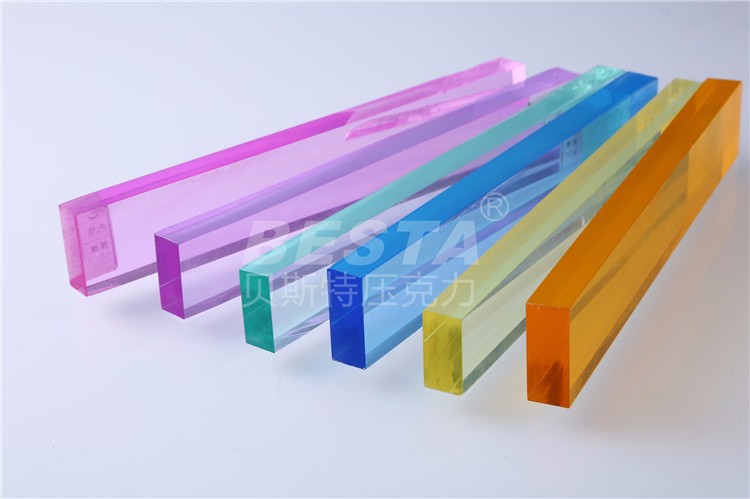 Colored 4X8 Exterior Acrylic Fence Panels Weather Proof OEM / ODM