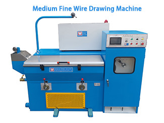 Continuous Annealing Medium Fine Wire Drawing Machine For 0.17 To 0.7 Mm