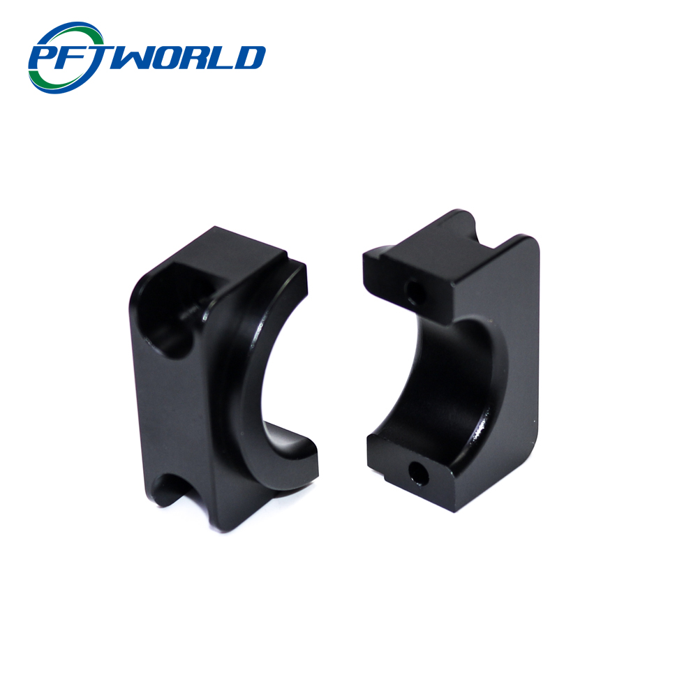 Precision CNC Aluminum Parts with Black Hard Anodizing