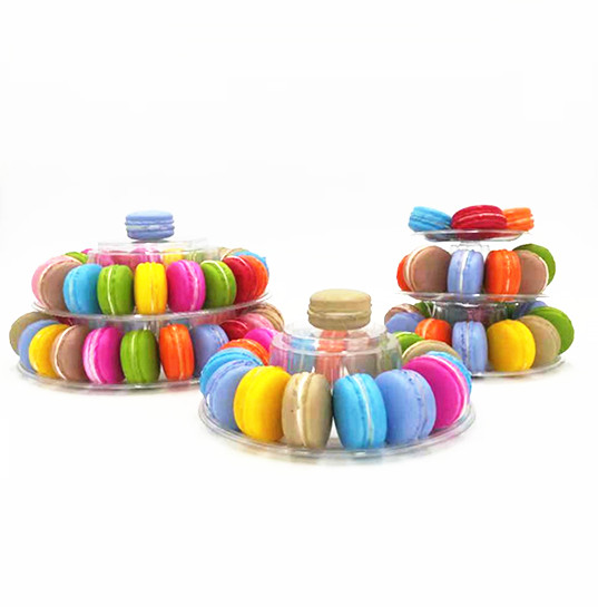 Laduree Style Macaron Packaging Cookies Paper Box Custom Logo Printing Macaron Packaging