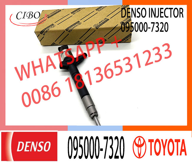 Diesel Fuel Injector 095000-7320 Common Rail Injection Nozzle 23670-0R130 For Toyota 1AD-FTV 2AD-FTV