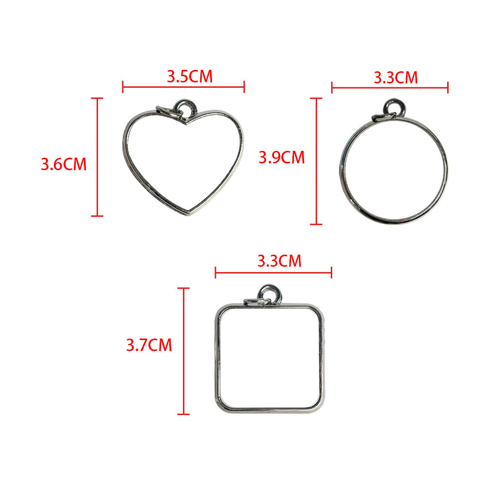 Sublimation Aromatic Metal Keychain Sublimation Personalized Photo Printing Keyring With Scented Discs