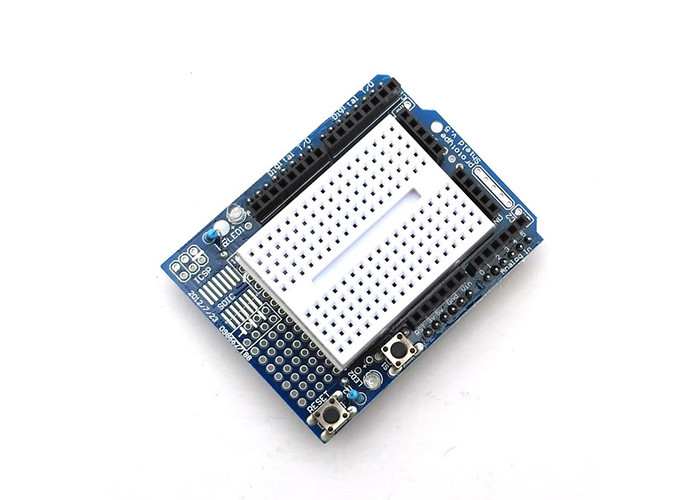 Uno R3 Arduino Proto Shield With Mini Breadboard