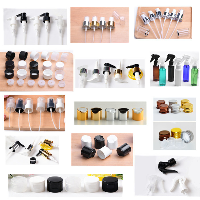 100ml Custom Logo Clear Amber Black Skincare Plastic Spray Bottle