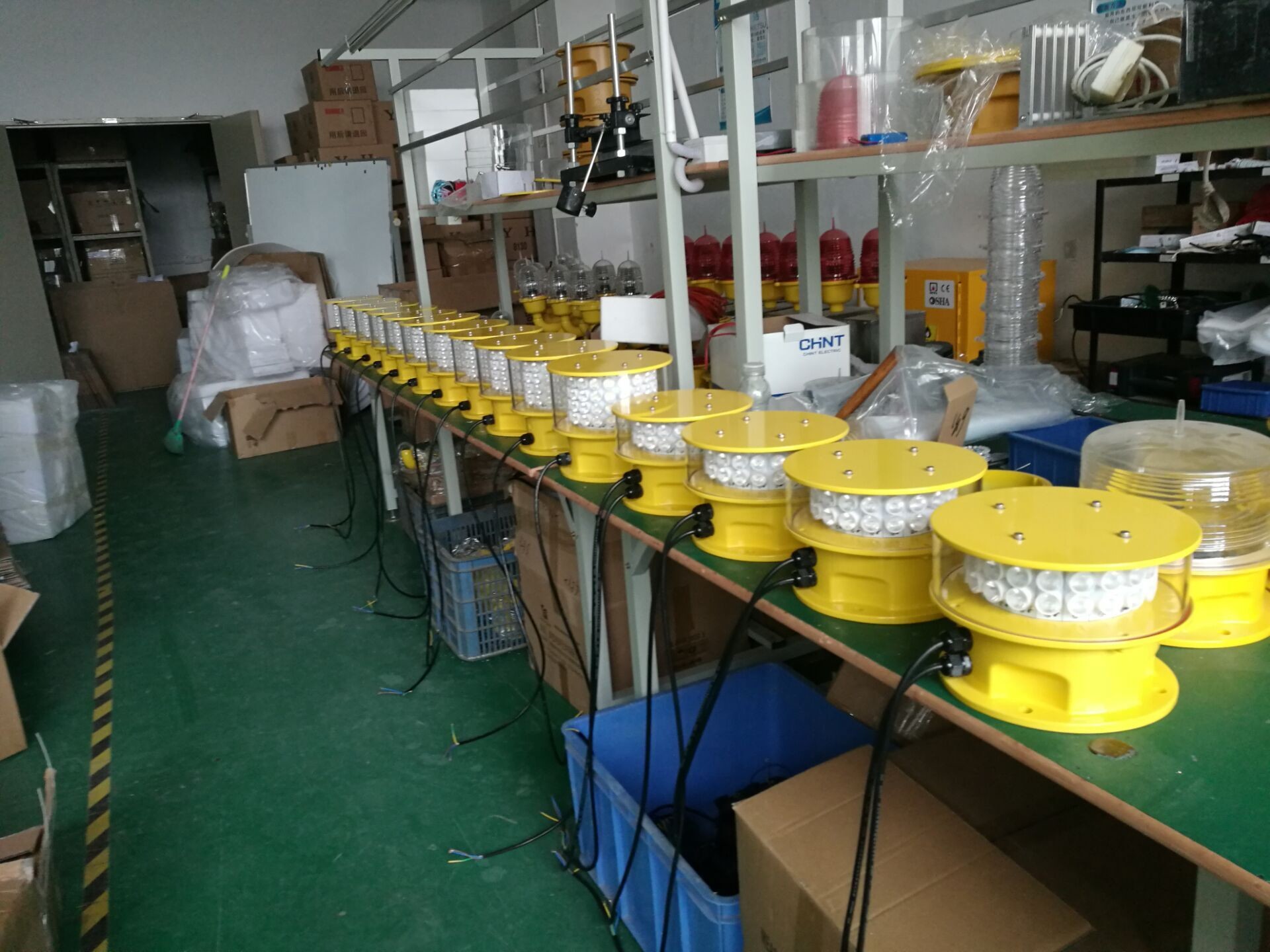 High Chimney Aeronautical Obstruction Light / Aviation Led Lights For Wind Turbines