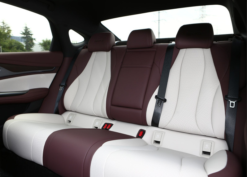 BYD Plug In Hybrid 5 Seater Sedan Vehicle Automobile Black White