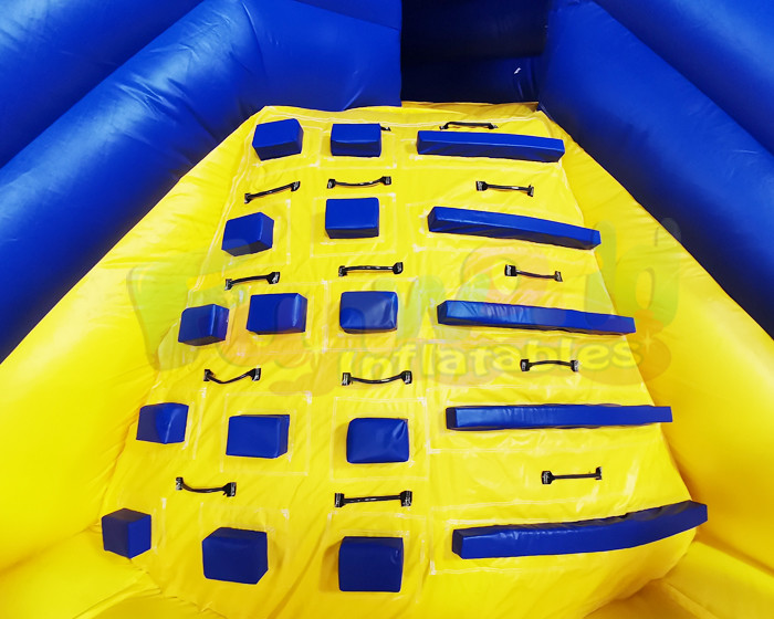 Double Stitching Commercial Inflatable Slide Playground Adult Bouncy Castle