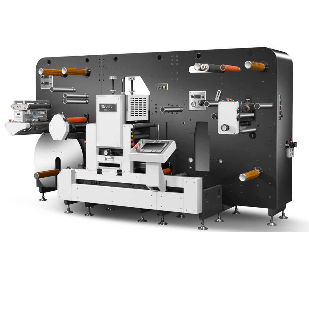 30KW Sticker Label Die Cutting Machine Intermittent Semi Rotary Label Die Cutter