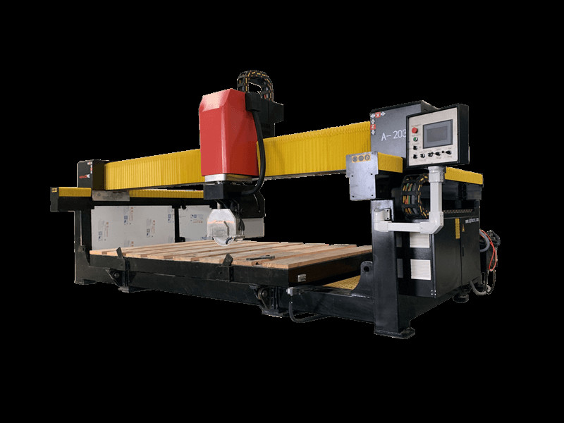 CNC 3 Axis Stone Profile Cutting Machine