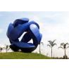 Buy cheap Giant Painted Stainless Steel Metal Outdoor Sculpture For Public from wholesalers