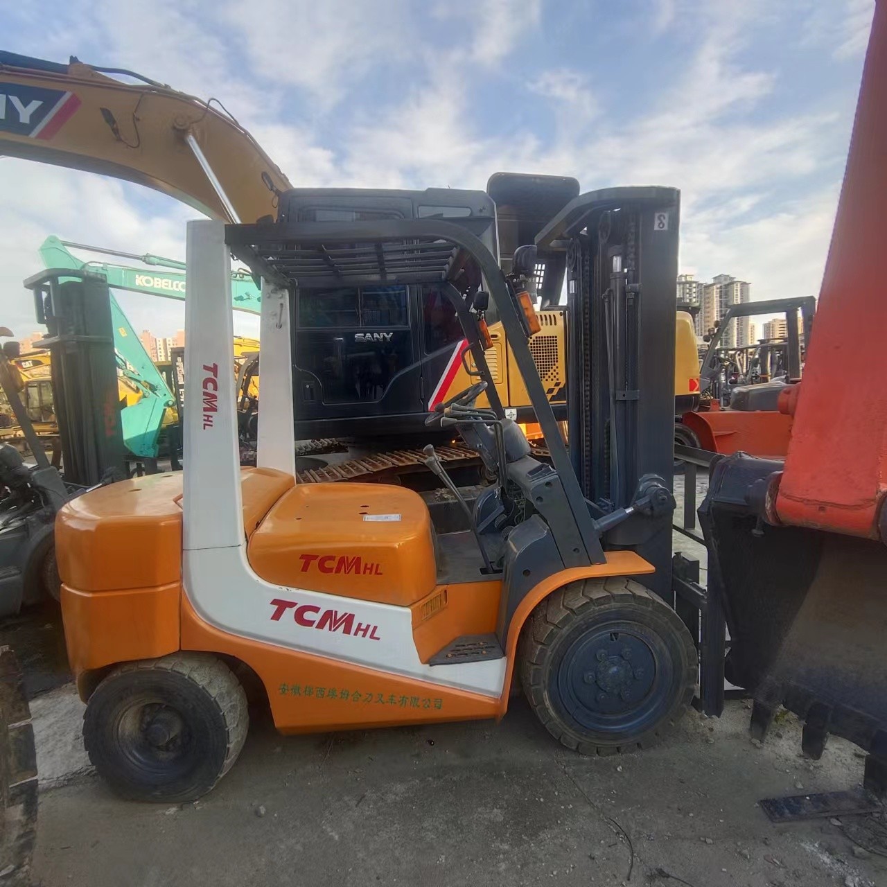 TCM FD35T3S Internal Combustion Counterbalance Forklift Truck