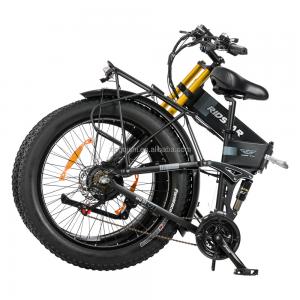 China 48v/14ah 1000w Fat Tire Electric Bike Foldable on sale