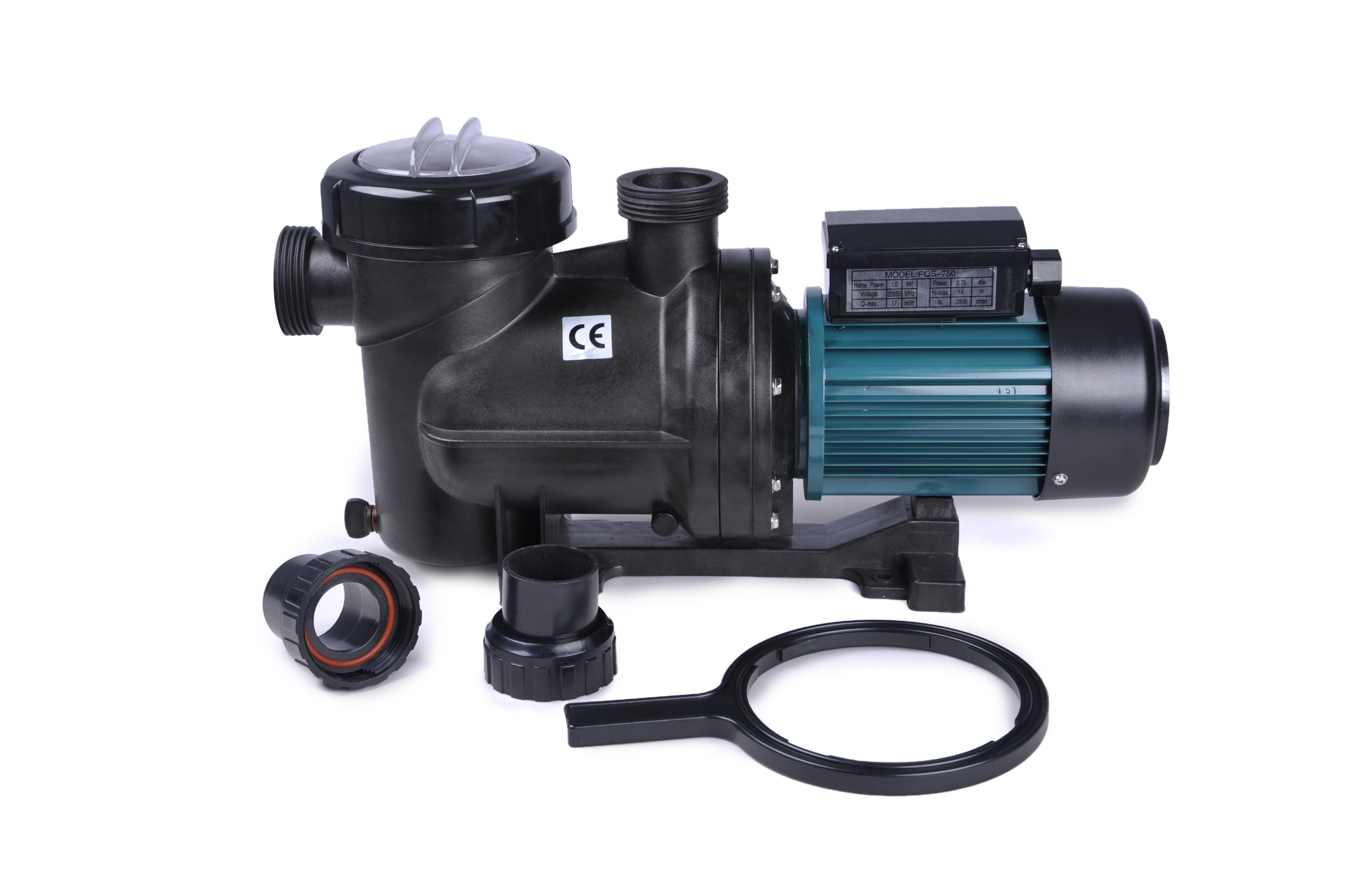 Portable Stainless Steel Water Transfer Swimming Pool Pump For Shallow Well Garden
