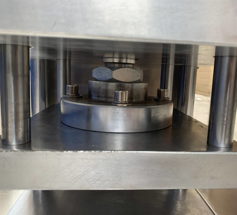 Semi-Automatic Eye Shadow Lab Scale Cosmetic Powder Pressing Machine