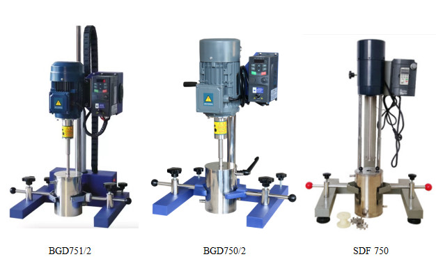 0.75KW Lab / Laboratory High Speed Disperser For Paints Dispersion Mixing Machine