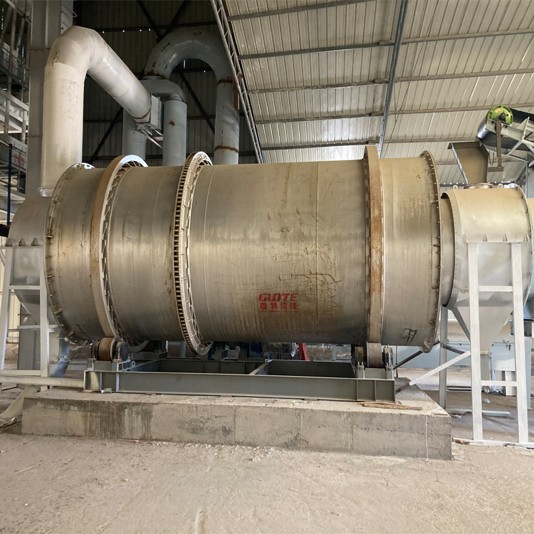 Industrial Three Drum Tumble Dryer for Automatic Drying of Large-scale River Sand Slime