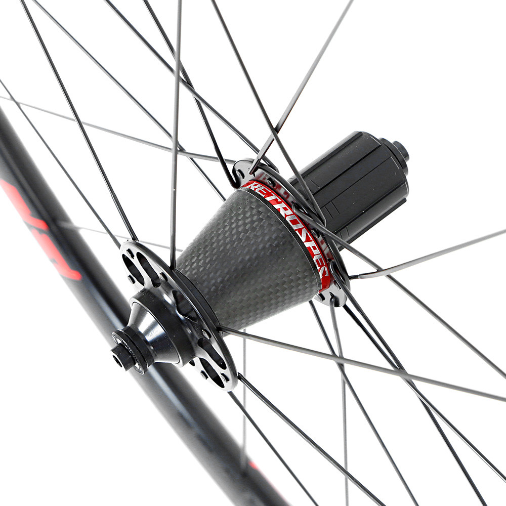 25mm Width Carbon Road Bike Wheelset