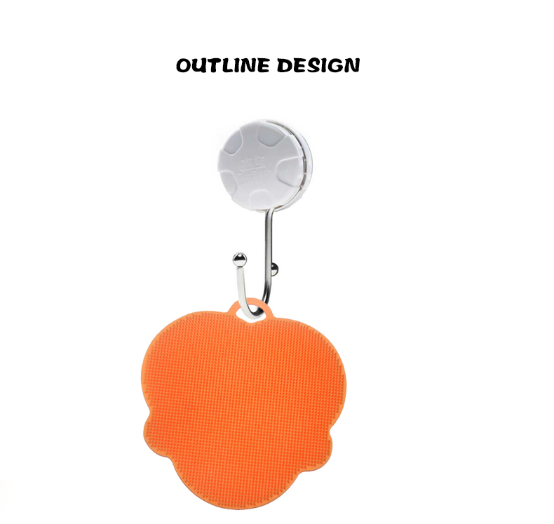 Wholesale Household Cleaning Kitchen Food Grade Silicone Dishwashing Brush