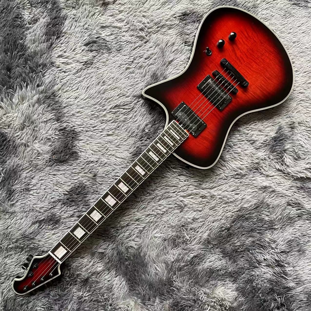 Custom Ernie Ball Music Man Armada Glossing Finish Flamed Maple Top Electric Guitar