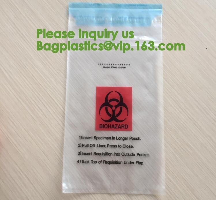 Lab, Hospital, Healthcare, Safety, Infectious, Medical Waste Disposal Warning Label Sterilization Indicate