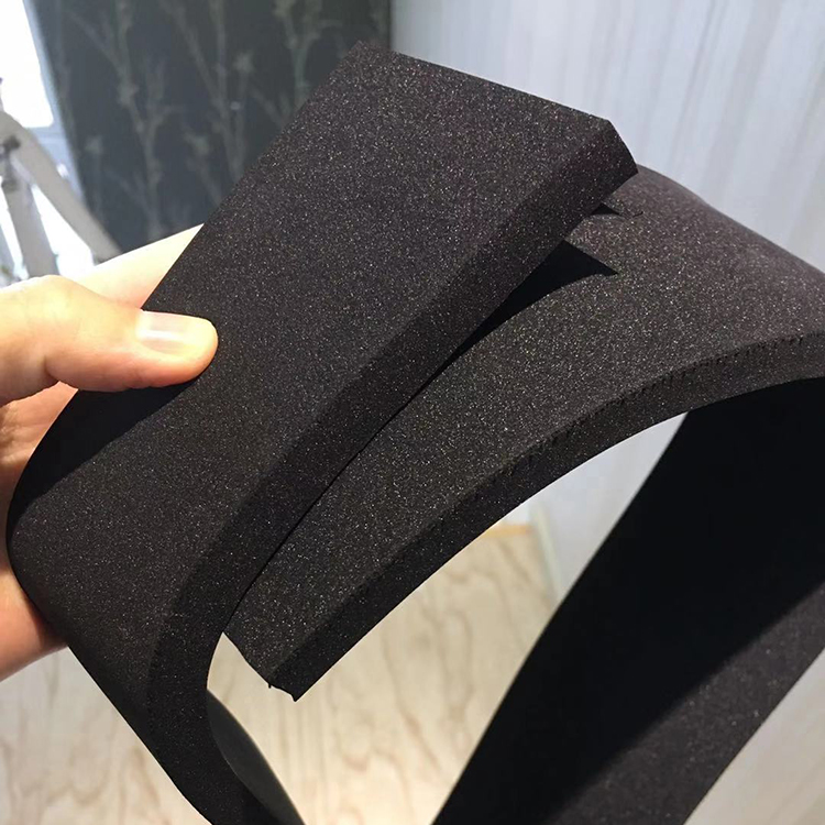 High Density Closed Cell Elastomeric Foam Insulation Tube for Gym EPDM CR PE NBR