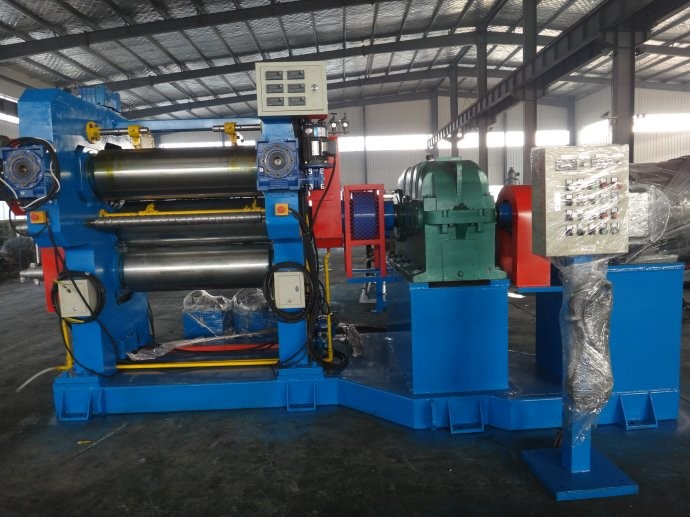 110kw 22 Inch Rubber Mill Mixer Silicone Rubber Mixer Milling
